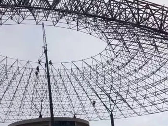 邵阳篮球馆球形网架厂家价格