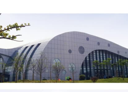 邵阳会议中心外景网架工程